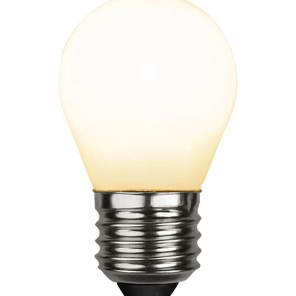 LED-lamppu Star Trading Opaque Filament RA 90 375-24-2, Ø45x78mm, E27, G45, 5W, 3000K, 470lm