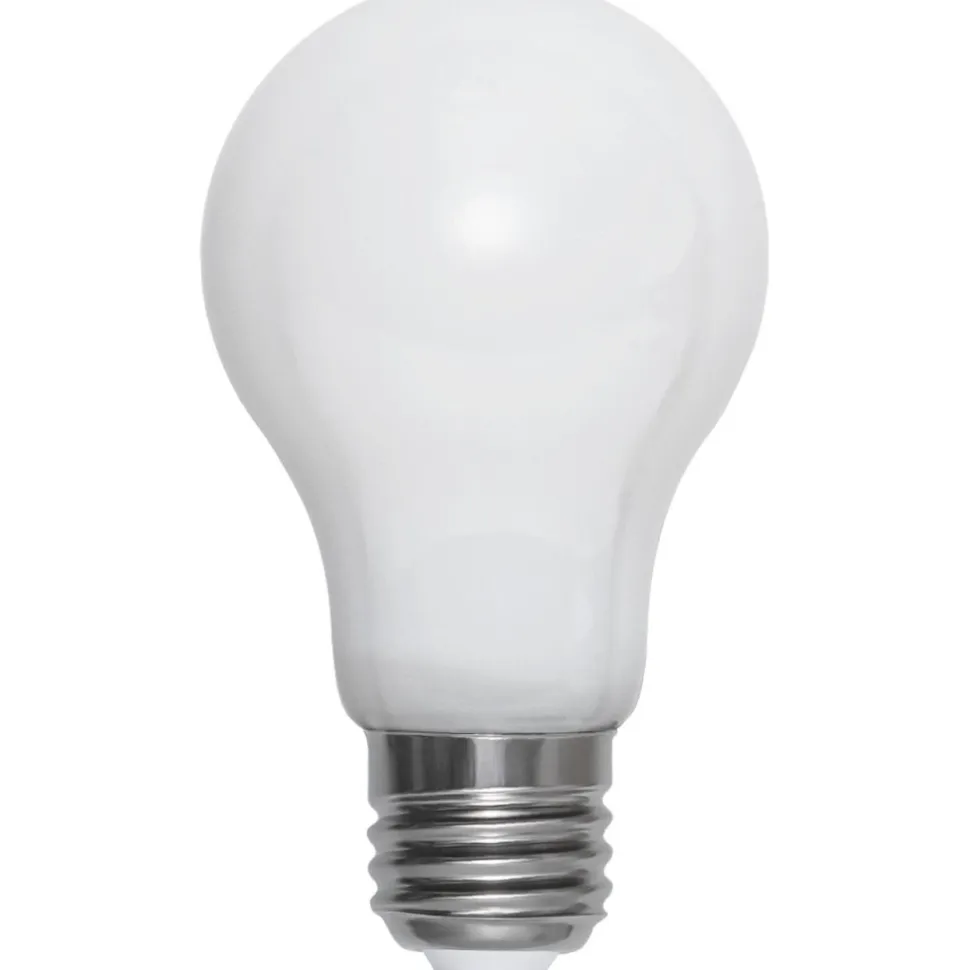 LED-lamppu Star Trading Opaque Filament RA90 375-42-3, Ø60x107mm, E27, A60, 7.5W, 2700K, 806lm