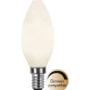 LED-lamppu Star Trading Opaque Filament RA 90 375-04-1, Ø35x98mm, E14, C35, 5W, 2700K, 450lm