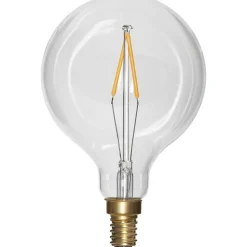 LED-lamppu Star Trading Soft Glow 355-60-1, Ø80x124mm, E14, G80, 1.5W, 2100K, 100lm