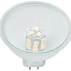 LED-lamppu Paulmann Reflector Maxiflood, 12V, GU5.3, 200lm, 3W, 2700K, pehmeä opaali
