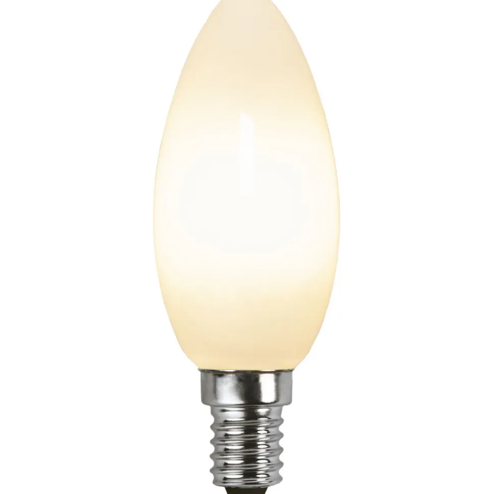 LED-lamppu Star Trading Opaque Filament 375-06, Ø35x97mm, E14, C35, 5.9W, 3000K, 806lm