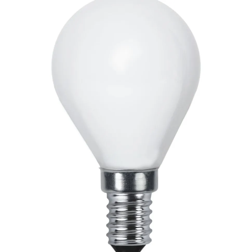 LED-lamppu Star Trading Opaque Filament 375-13 Ø45x78mm, E14, opaali, 4.7W, 2700K, 470lm