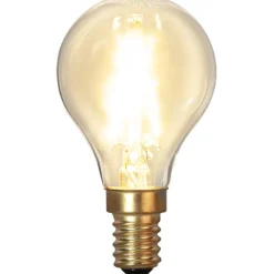 LED-lamppu Star Trading Soft Glow 353-11-1 Ø45x81mm E14 kirkas 1.5W 2100K 120lm