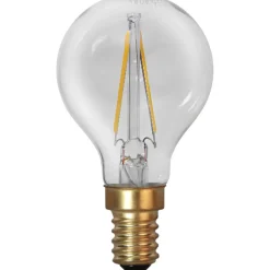 LED-lamppu Star Trading Soft Glow 353-11-1 Ø45x81mm E14 kirkas 1.5W 2100K 120lm