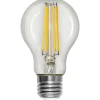 LED-lamppu Star Trading 352-32-2 Ø60x107mm, E27, kirkas, 8W, 2700K, 810lm, himmennettävä