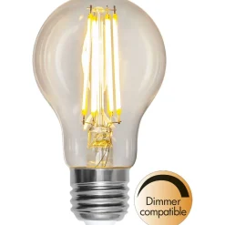 LED-lamppu Star Trading 352-32-2 Ø60x107mm, E27, kirkas, 8W, 2700K, 810lm, himmennettävä