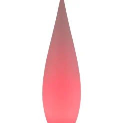 LED-lattiavalaisin Trio Palmas 120 cm valkoinen RGBW