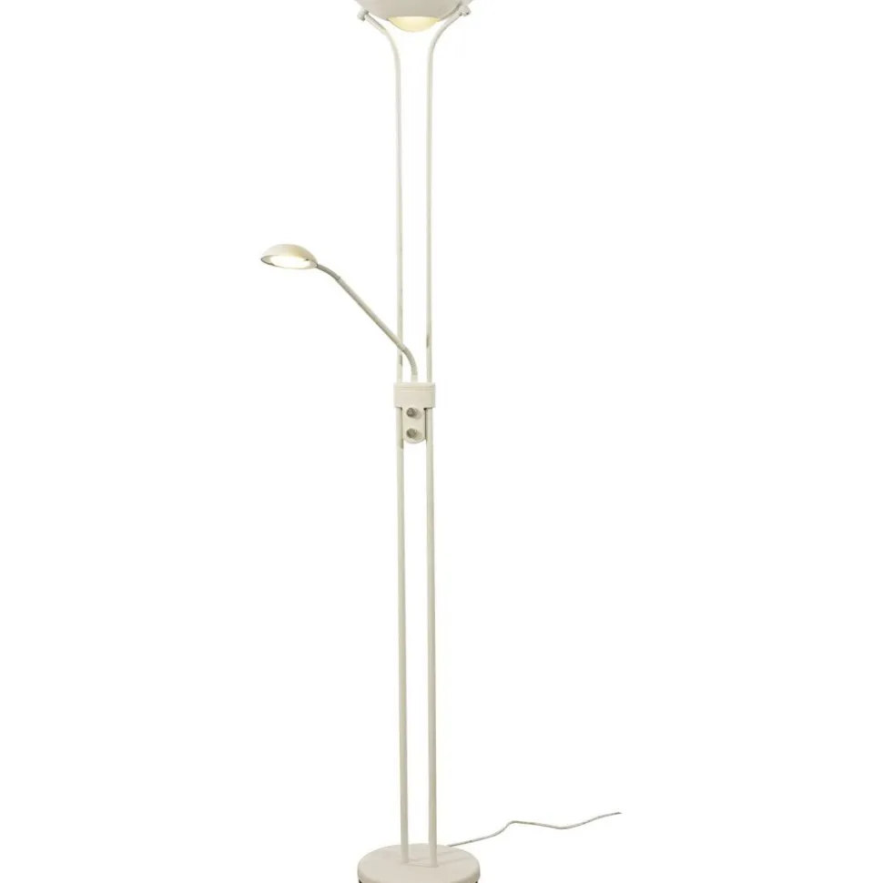 LED-lattiavalaisin Aneta Lighting Nice uplight 3000K valkoinen