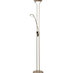 LED-lattiavalaisin Aneta Lighting Nice 460x260x1790 mm lukuvalolla teräs