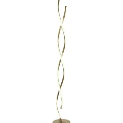 LED-lattiavalaisin Aneta Lighting Swirl teräs