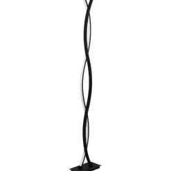 LED-lattiavalaisin Eglo Lasana 3 musta