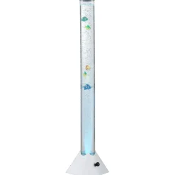 LED-lattiavalaisin Globo Mendoza 120cm, hopea/kirkas