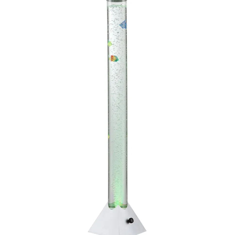 LED-lattiavalaisin Globo Mendoza 120cm, hopea/kirkas