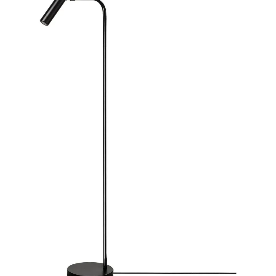 LED-lattiavalaisin Linento Lighting Suvi 120 cm musta