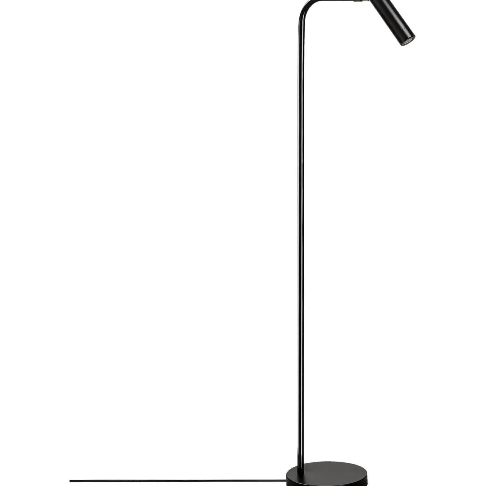 LED-lattiavalaisin Linento Lighting Suvi 120 cm musta
