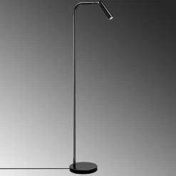 LED-lattiavalaisin Linento Lighting Suvi 120 cm musta