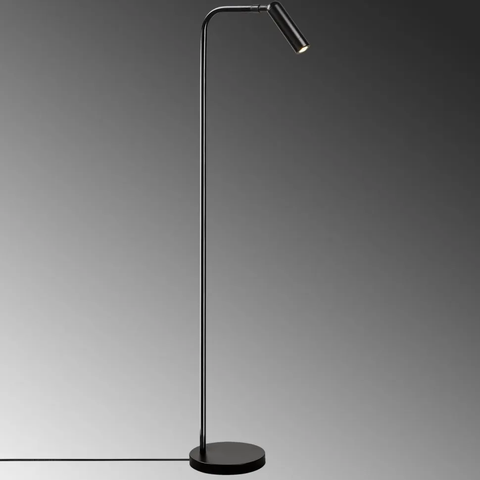 LED-lattiavalaisin Linento Lighting Suvi 120 cm musta