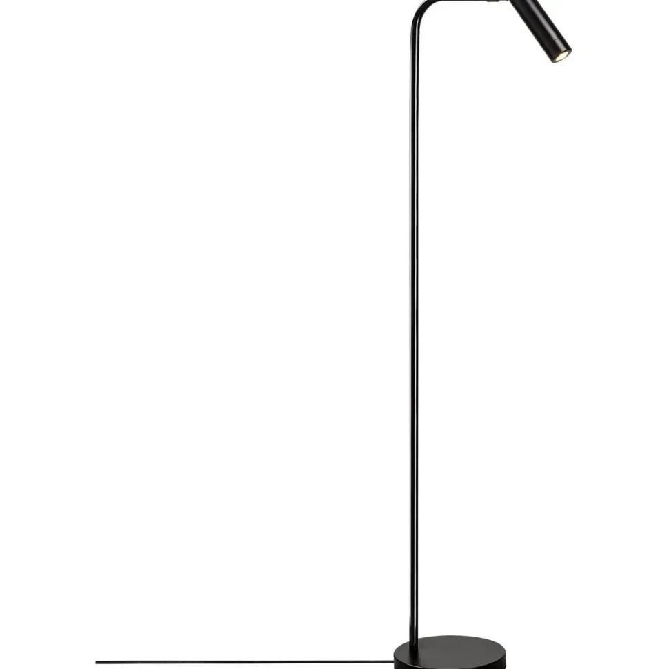 LED-lattiavalaisin Linento Lighting Suvi 120 cm musta