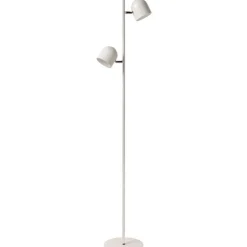 LED-lattiavalaisin Lucide Skanska 141cm, 3000K, himmennettävä, musta