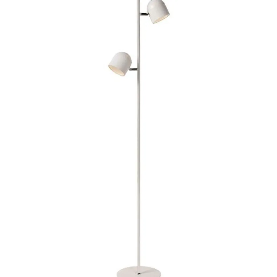 LED-lattiavalaisin Lucide Skanska 141cm, 3000K, himmennettävä, musta