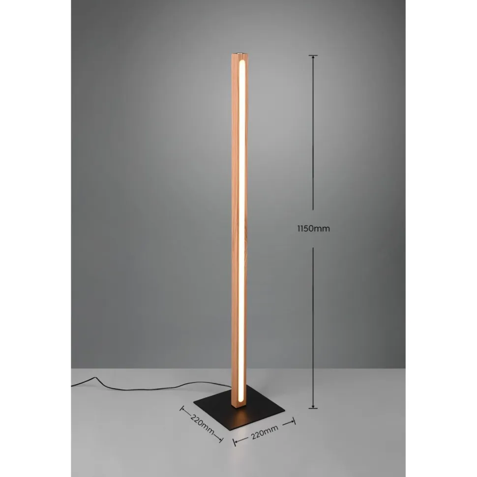 LED-lattiavalaisin Trio Bellari puu