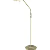 LED-lattiavalaisin Trio Bergamo 270x1350 mm mattamessinki