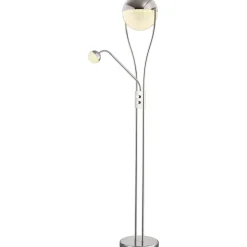 LED-lattiavalaisin Trio Chris 300x1800 mm kromi uplighter