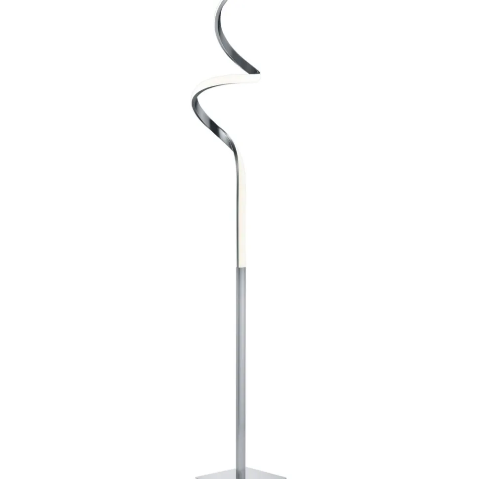LED-lattiavalaisin Trio Course 1450x205x205 mm harjattu teräs
