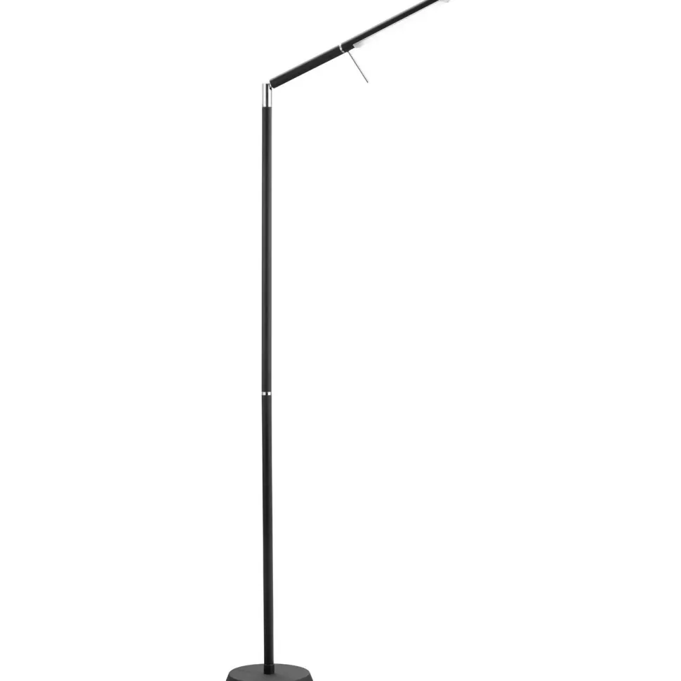 LED-lattiavalaisin Trio Filigran 1620x180x520 mm mattamusta