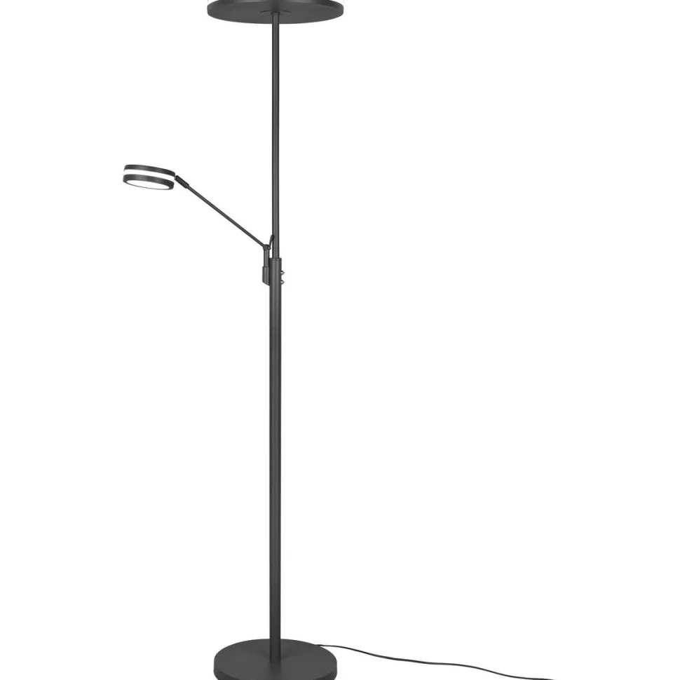 LED-lattiavalaisin Trio Franklin uplighter antrasiitti