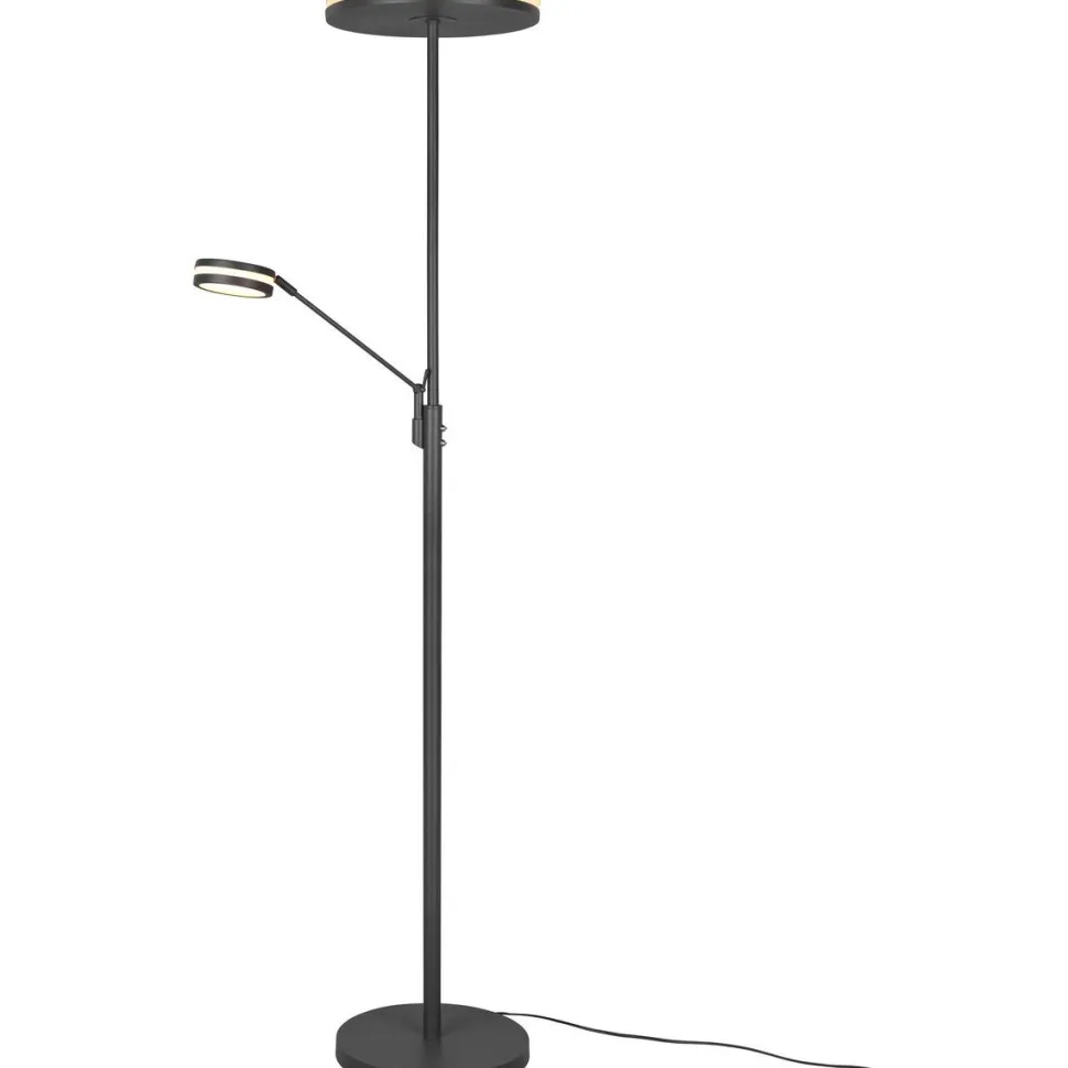 LED-lattiavalaisin Trio Franklin uplighter antrasiitti