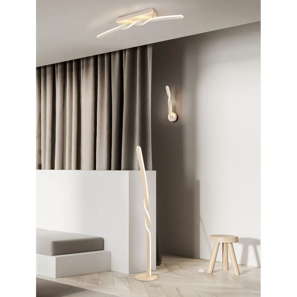 LED-lattiavalaisin Trio Ginko