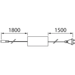 LED-liitäntälaite Airam LED Driver 60 W 24 V Linear LED -valaisimille
