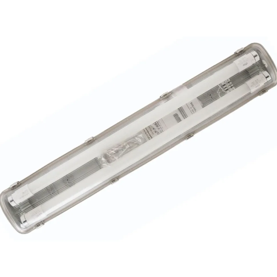 LED-loisteputkivalaisin LED Energie 2x18 W IP65 2xLED-putkella 1266x112x63 mm