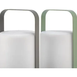 LED-lyhty Paulmann Pauleen Mobile Charm, 3000K, harmaa/vihreä