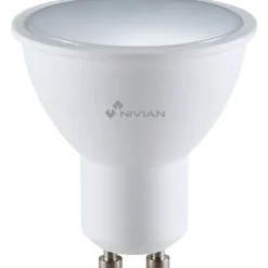 LED-älylamppu Celotron Nivian Smart, GU10, RGB, 2700-6500K, TUYA Smartlife Wifi/Wlan