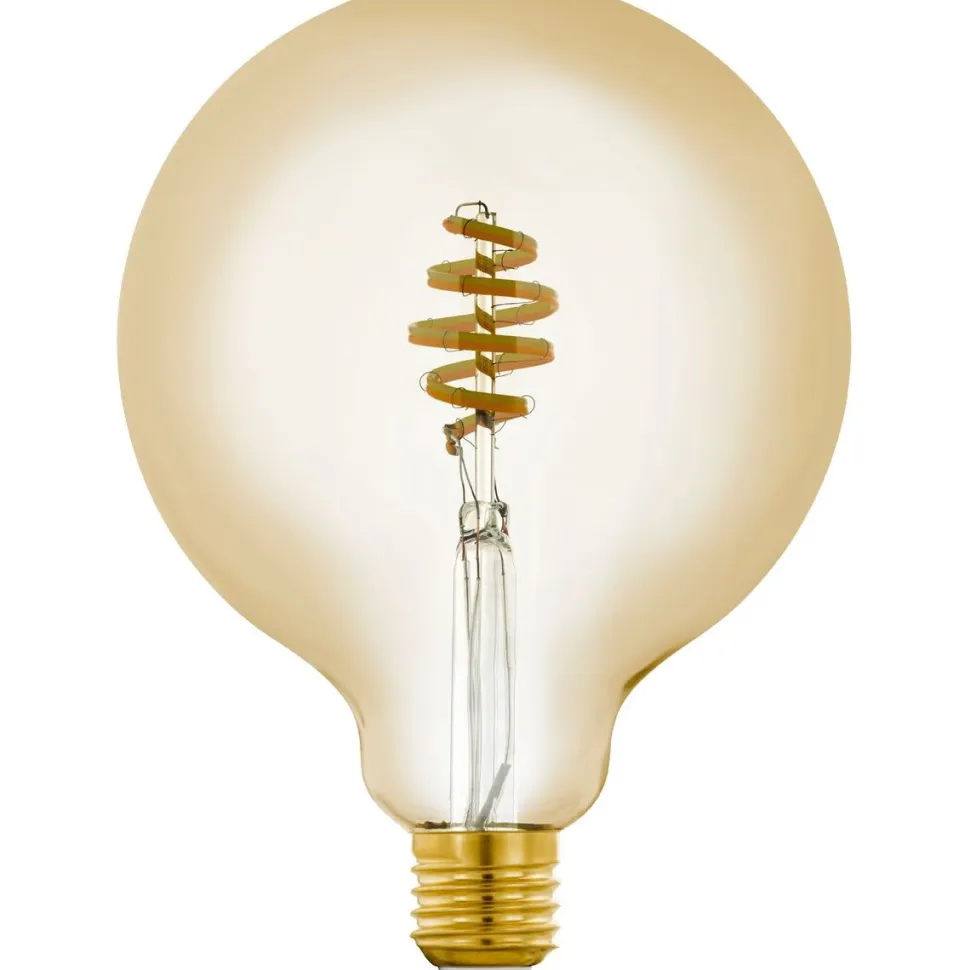LED-Älylamppu Eglo connect.z filamentti E27 G125 400lm 4.9W meripihka