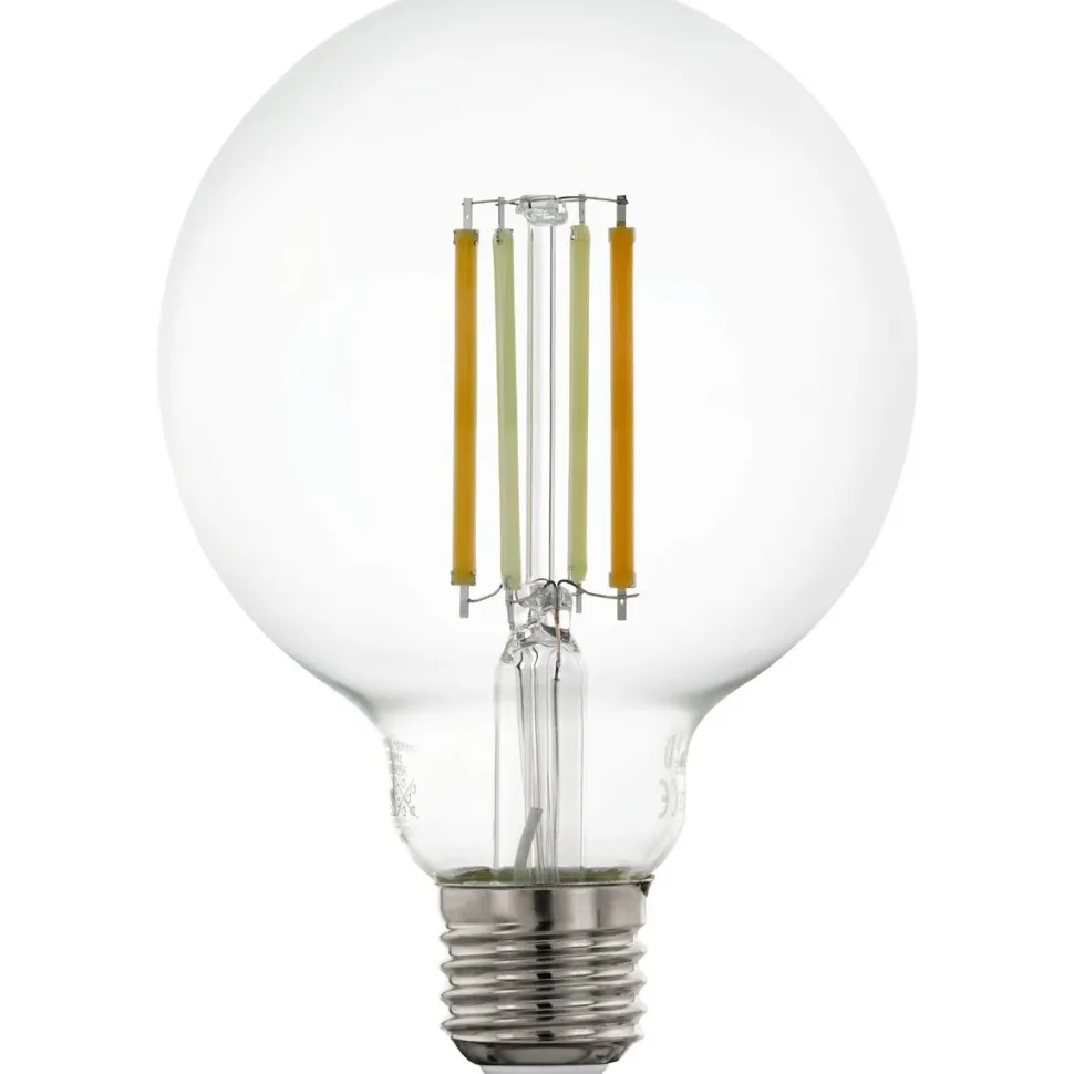 LED-Älylamppu Eglo connect.z filamentti E27 G95 806lm 6W 2265K kirkas