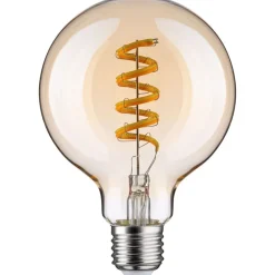 LED-älylamppu Paulmann Smart Home Zigbee 3.0 Globe, G95, E27, 600lm, 7.5W, filamentti, säädettävä värilämpötila, himmennettävä, kulta