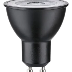 LED-älylamppu Paulmann Smart Home Zigbee 3.0 Reflector, GU10, 350lm, 4.8W, RGBW+, himmennettävä, mattamusta, 3kpl