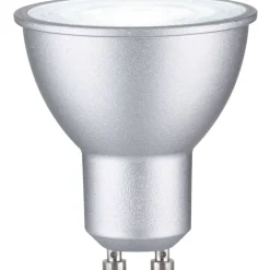 LED-älylamppu Paulmann Smart Home Zigbee 3.0 Reflector, GU10, 350lm, 4.8W, RGBW+, himmennettävä, mattakromi