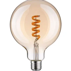 LED-älylamppu Paulmann Smart Home Zigbee 3.0 Globe, G125, E27, 470lm, 6.3W, RGBW+, filamentti, himmennettävä, kulta