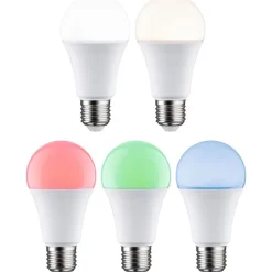 LED-älylamppu Paulmann Smart Home Zigbee 3.0 Pear, E27, 1055lm, 11W, RGBW+, himmennettävä, matta, 3kpl
