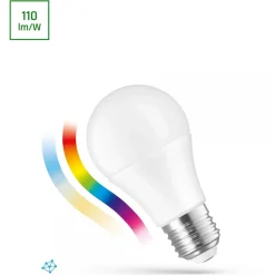 LED-älylamppu Spectrum E27 8.5W 230V RGBW+CCT+DIM 3000-6000K