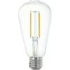 LED-Älylamppu Eglo connect.z filamentti E27 ST64 806lm 6W 2700K kirkas