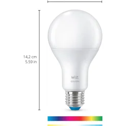 LED-älylamppu WiZ A67 Color Wi-Fi 13W E27