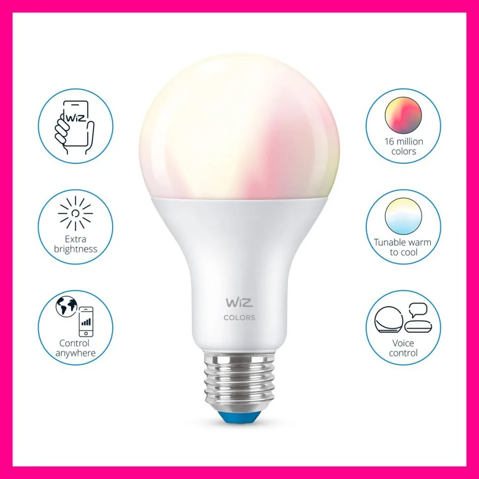 LED-älylamppu WiZ A67 Color Wi-Fi 13W E27