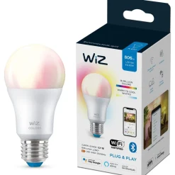 LED-älylamppu WiZ A60 Color Wi-Fi 8W E27