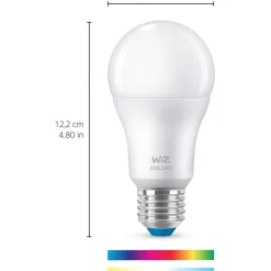 LED-älylamppu WiZ A60 Color Wi-Fi 8W E27